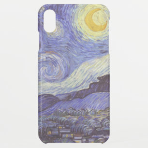 Vincent Van Gogh Starry Night Vintage Fine Art iPhone XS Max Case