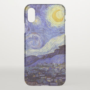 Vincent Van Gogh Starry Night Vintage Fine Art iPhone X Case