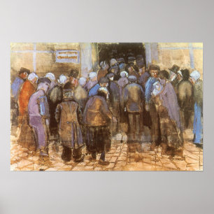 Vincent van Gogh State Lottery Office (Poor Money) Poster