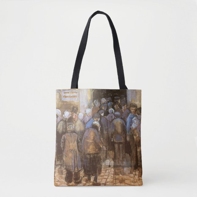 Vincent van Gogh State Lottery Office (Poor Money) Tote Bag (Front)