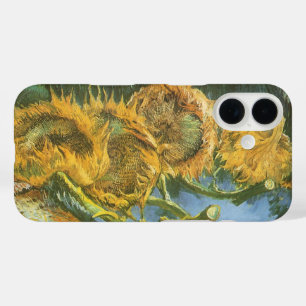 Vincent van Gogh - Still Life: Four Cut Sunflowers iPhone 16 Case