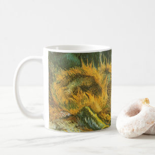 Vincent van Gogh - Still Life: Four Cut Sunflowers Coffee Mug