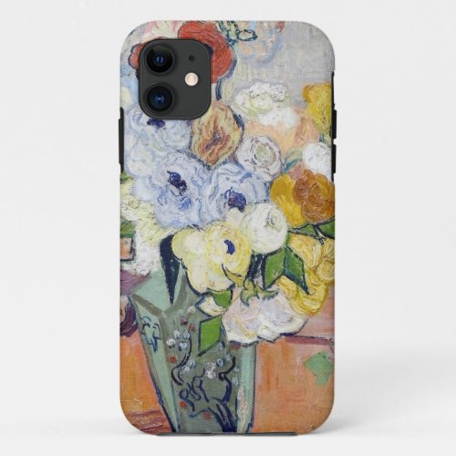 Vincent Van Gogh _ Still Life _ Japanese Vase iPhone 11 Case