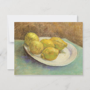 Vincent van Gogh - Still Life Lemons on a Plate