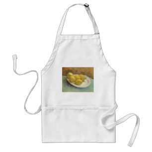 Vincent van Gogh - Still Life Lemons on a Plate Adult Apron