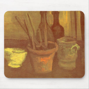 Vincent van Gogh - Still Life Paintbrushes in Pot Mouse Pad