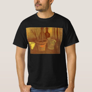 Vincent van Gogh - Still Life Paintbrushes in Pot T-Shirt