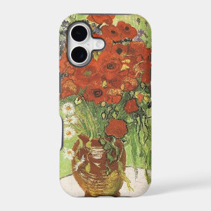Vincent van Gogh, Still life - Red poppies... iPhone 17 Case