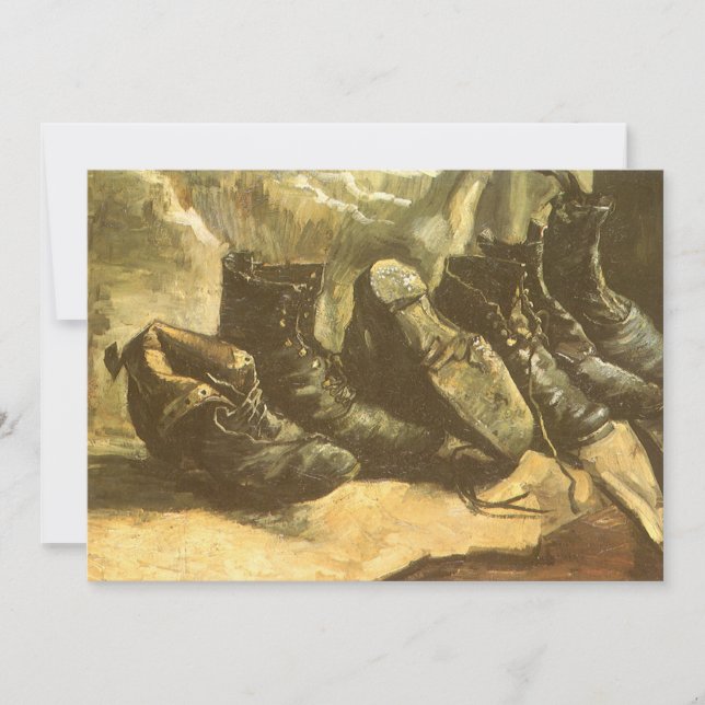 Vincent van Gogh - Still Life Three Pairs of Shoes (Front)