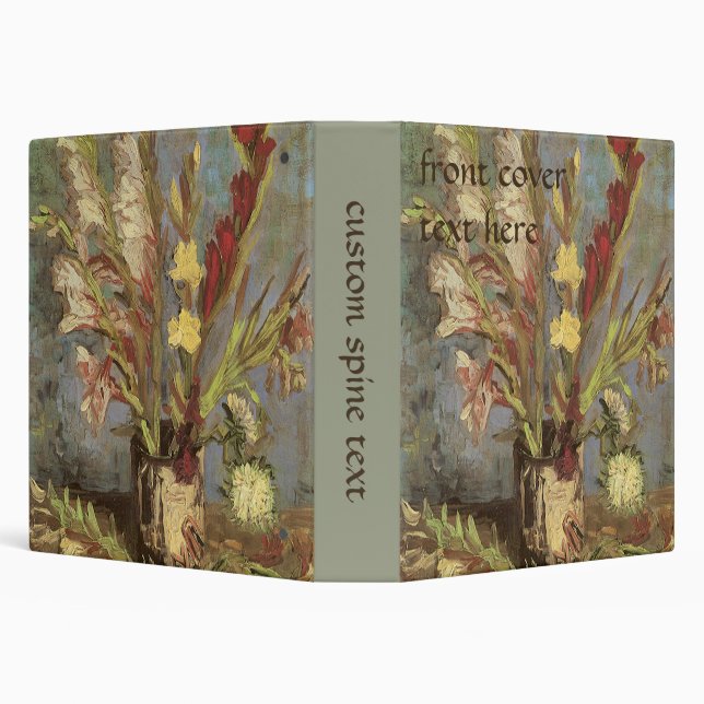 Vincent van Gogh - Still Life Vase with Gladioli Binder (Background)