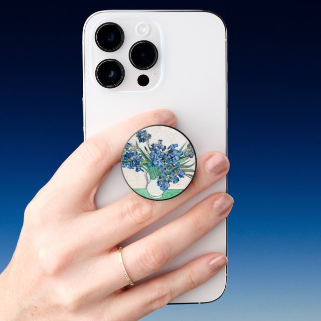 Vincent van Gogh - Still Life: Vase with Irises PopSocket (Creator Uploaded)
