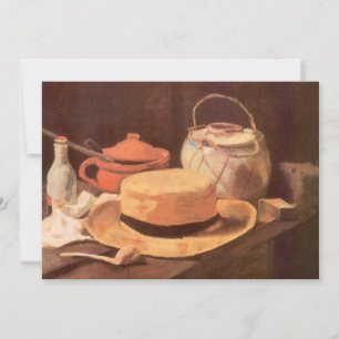 Vincent van Gogh - Still Life w Yellow Straw Hat