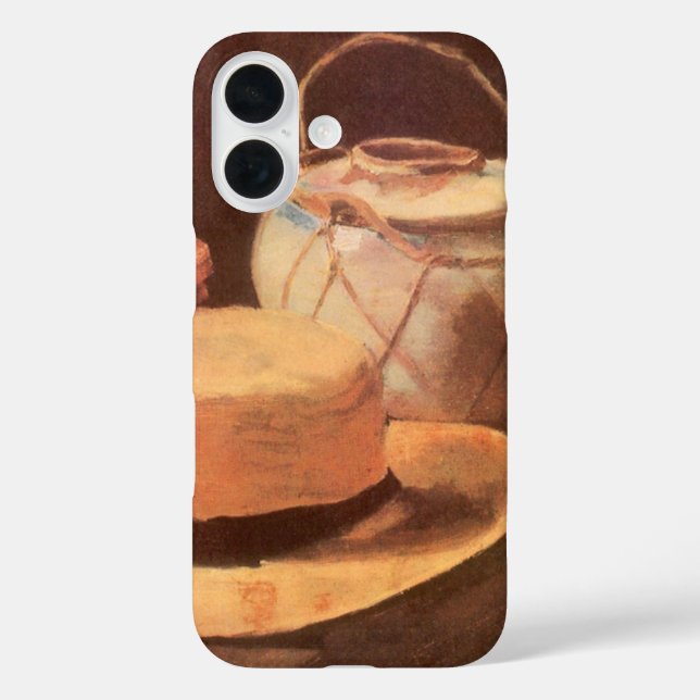Vincent van Gogh - Still Life w Yellow Straw Hat Case-Mate iPhone Case (Back)