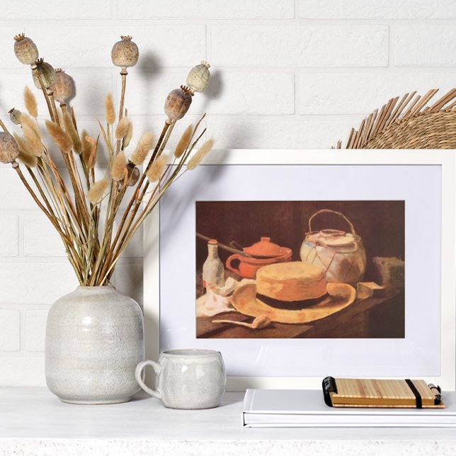 Vincent van Gogh - Still Life w Yellow Straw Hat Poster (Creator Uploaded)