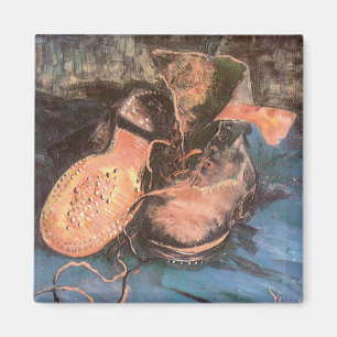 Vincent van Gogh - Still Life with a Pair of Shoes Magnet
