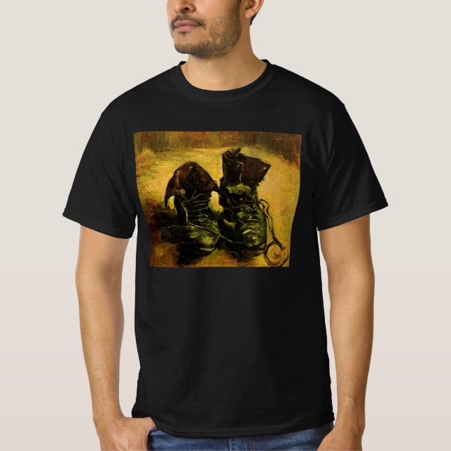Vincent van Gogh - Still Life with a Pair of Shoes T-Shirt (Front)