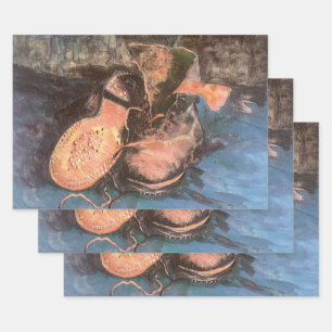 Vincent van Gogh - Still Life with a Pair of Shoes Wrapping Paper Sheets