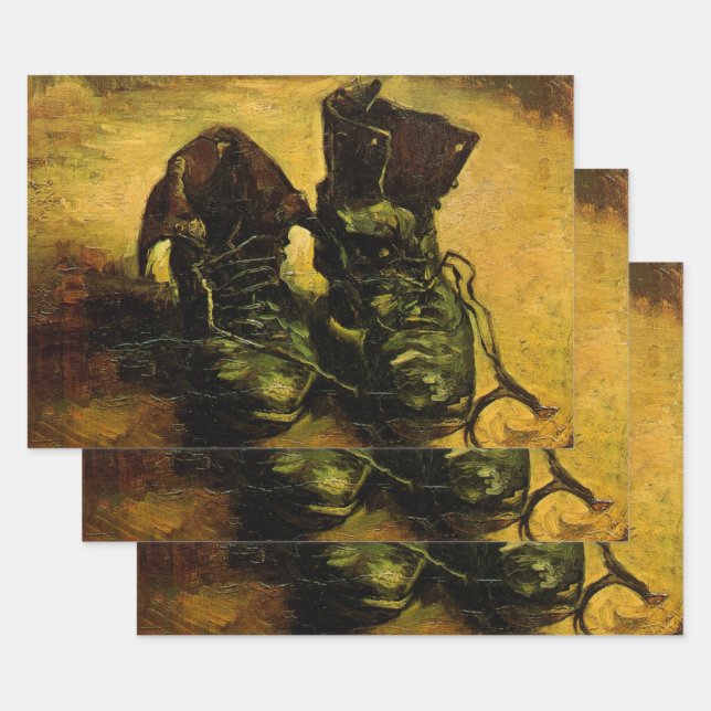 Vincent van Gogh - Still Life with a Pair of Shoes Wrapping Paper Sheets (Set)