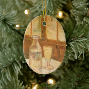 Vincent van Gogh - Still Life with Absinthe Ceramic Ornament