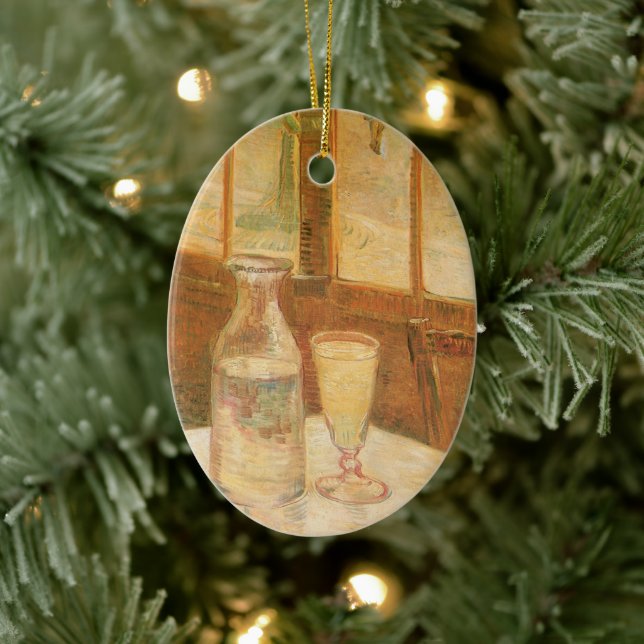 Vincent van Gogh - Still Life with Absinthe Ceramic Ornament (Tree)