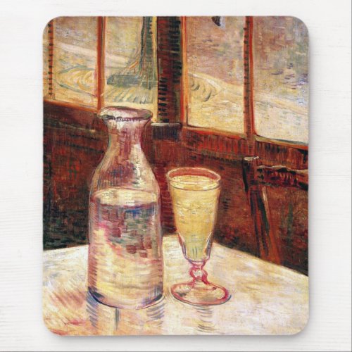 Vincent Van Gogh _ Still Life with Absinthe Mouse Pad