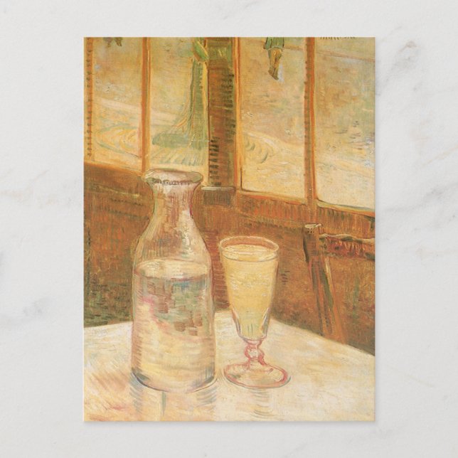 Vincent van Gogh - Still Life with Absinthe Postcard (Front)