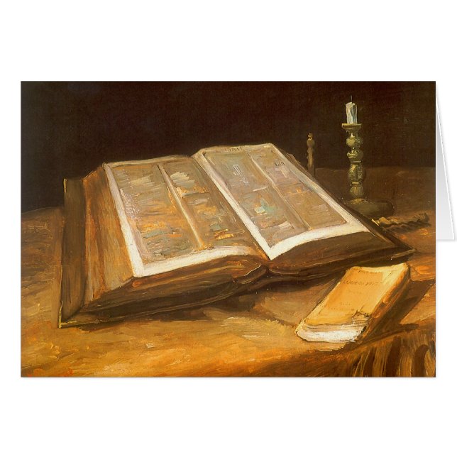 Vincent van Gogh - Still Life with Bible Cards (Front Horizontal)