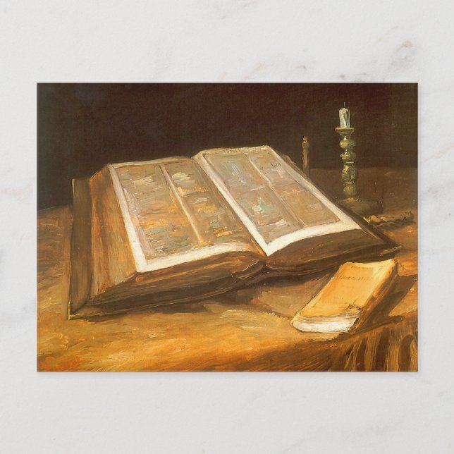 Vincent van Gogh - Still Life with Bible Postcard (Front)