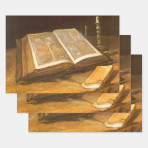 Vincent van Gogh - Still Life with Bible Wrapping Paper Sheets