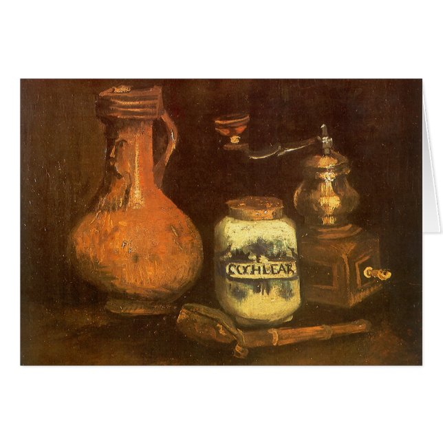 Vincent van Gogh - Still Life with Coffee Mill Cards (Front Horizontal)