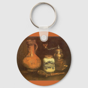 Vincent van Gogh - Still Life with Coffee Mill Keychain
