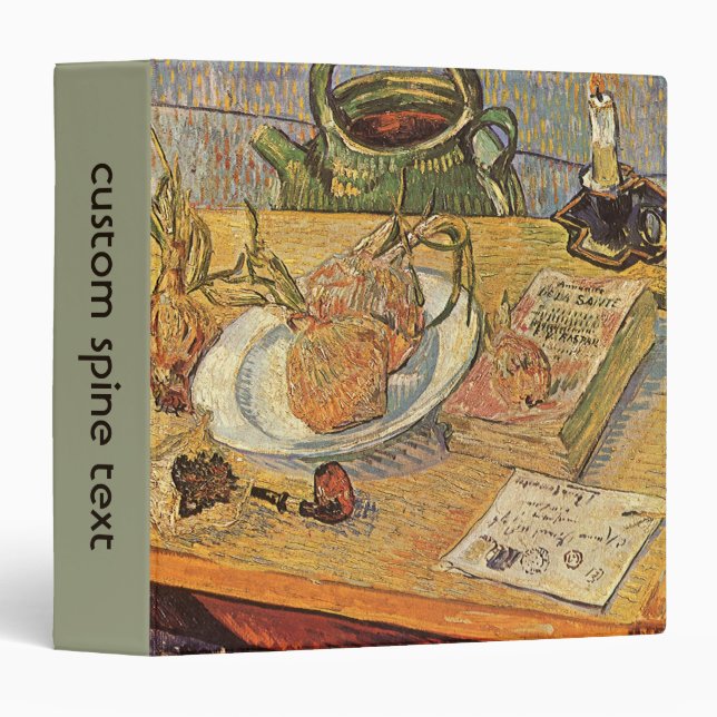 Vincent van Gogh - Still Life with Drawing Board Binder (Front/Spine)