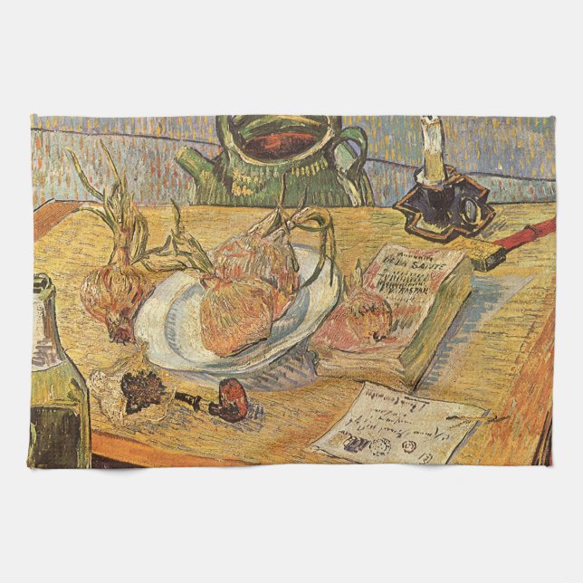 Vincent van Gogh - Still Life with Drawing Board Kitchen Towel (Horizontal)