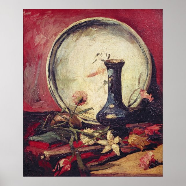 Vincent van Gogh | Still Life with Flowers, c.1886 Poster (Front)