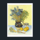 Vincent van Gogh Still Life with Flowers Postcard<br><div class="desc">This postcard is a reproduction of a lesser-known Vincent van Gogh still life painted in May 1888.</div>