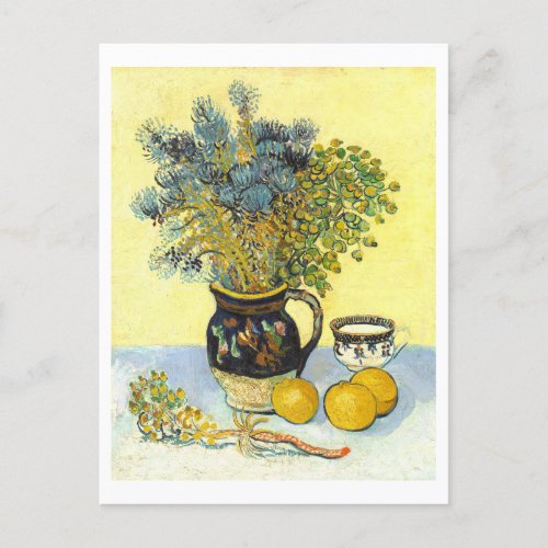Vincent van Gogh Still Life with Flowers Postcard
