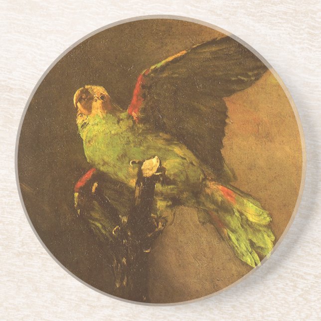 Vincent van Gogh - Still Life with Green Parrot Coaster (Front)
