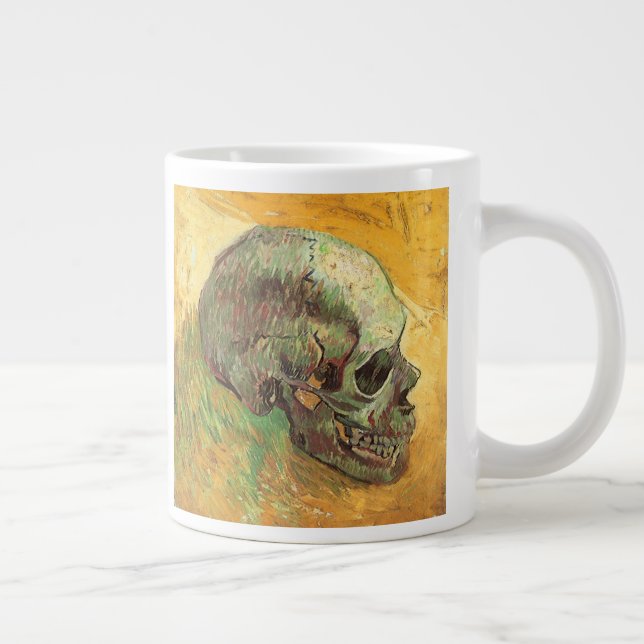 Vincent van Gogh - Still Life with Skull Giant Coffee Mug (Right)