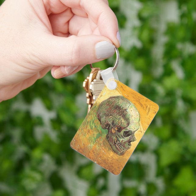 Vincent van Gogh - Still Life with Skull Keychain (Hand)