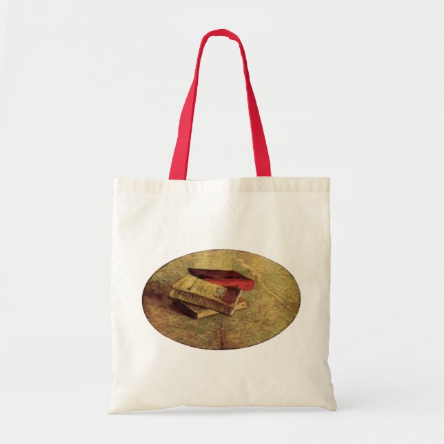 Vincent van Gogh - Still Life with Three Books Tote Bag (Front)