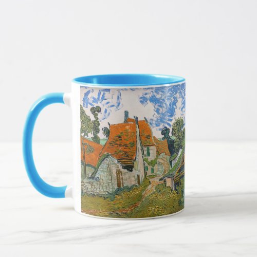 Vincent van Gogh _ Street in Auvers_sur_Oise Mug