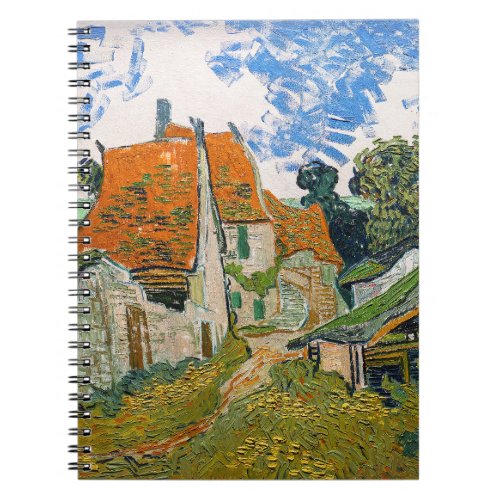 Vincent van Gogh _ Street in Auvers_sur_Oise Notebook