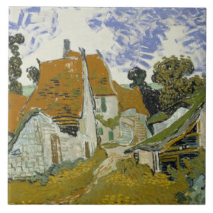 Vincent van Gogh - Street in Auvers-sur-Oise Tile