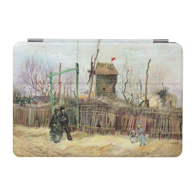 Vincent van Gogh - Street Scene in Montmartre iPad Mini Cover (Horizontal)