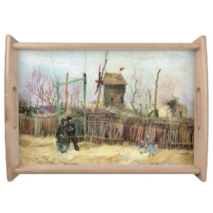 Vincent van Gogh - Street Scene in Montmartre Serving Tray