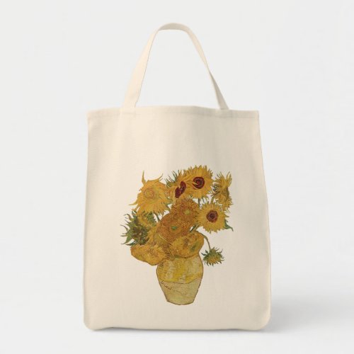 Vincent van Gogh Sunflower Tote Bag