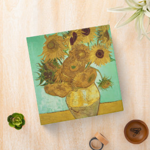 Vincent van Gogh Sunflowers, 1888 3 Ring Binder