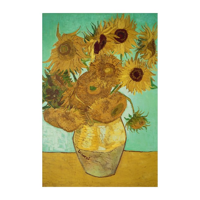 Vincent van Gogh | Sunflowers, 1888 Acrylic Print (Front)