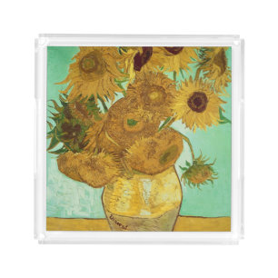 Vincent van Gogh   Sunflowers, 1888 Acrylic Tray