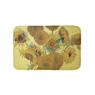 Vincent van Gogh   Sunflowers, 1888 Bathroom Mat